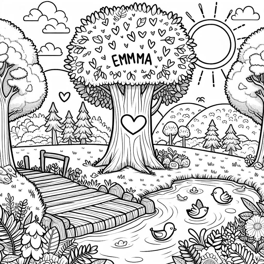 The name Emma is timeless and popular. It is often used in stories and as a character name.
