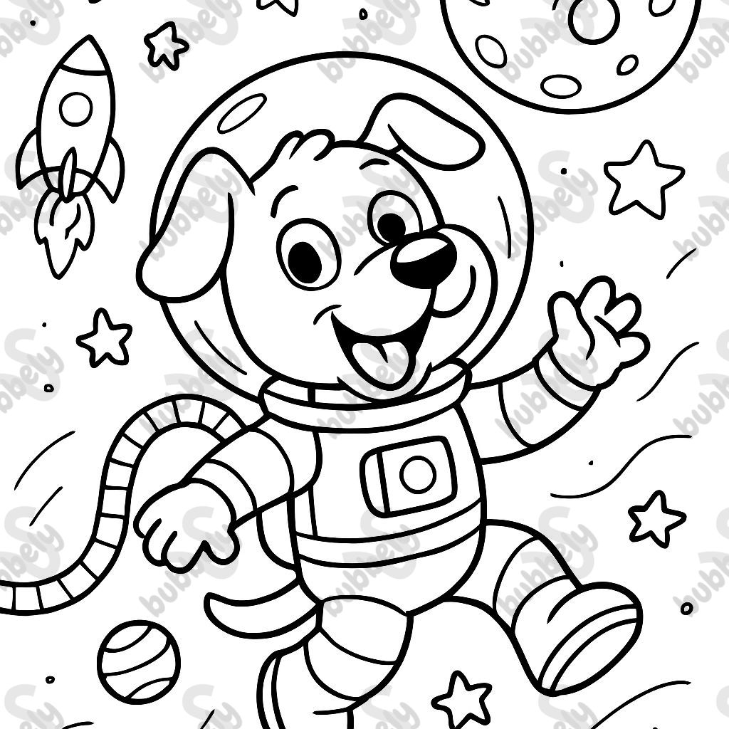 un perro como astronauta un perro como astronauta