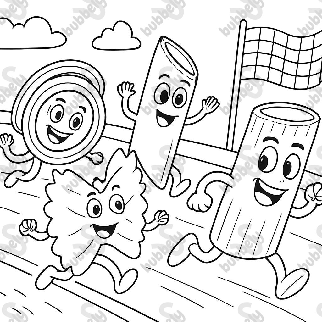 diferentes tipos de pasta teniendo una carrera diferentes tipos de pasta teniendo una carrera