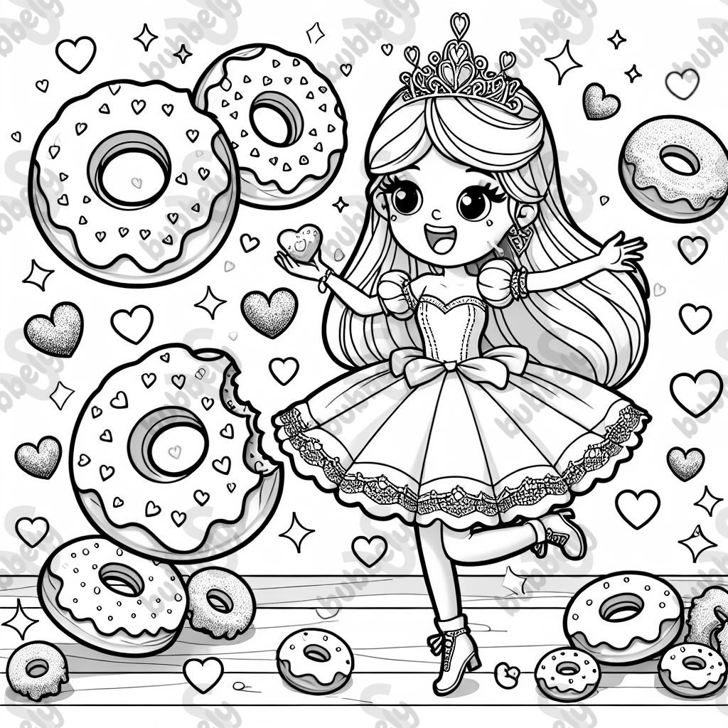 cœurs princesse donuts cœurs princesse donuts