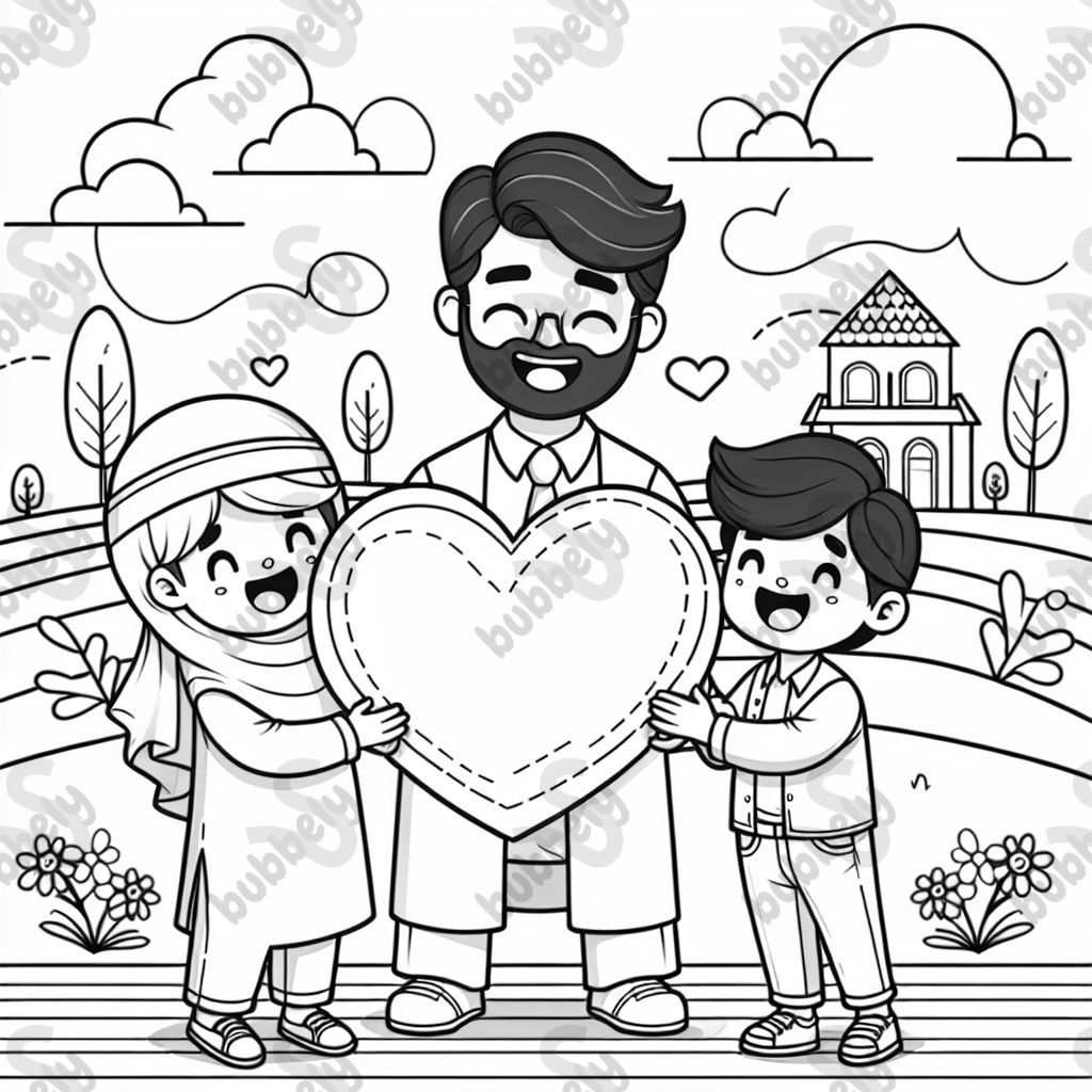 Danke Papa mit Herzen. Danke Papa mit Herzen.