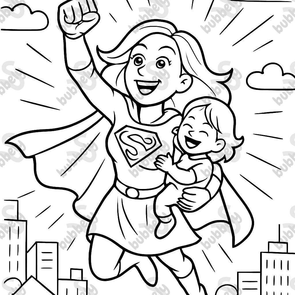 Superwoman mum Superwoman mum