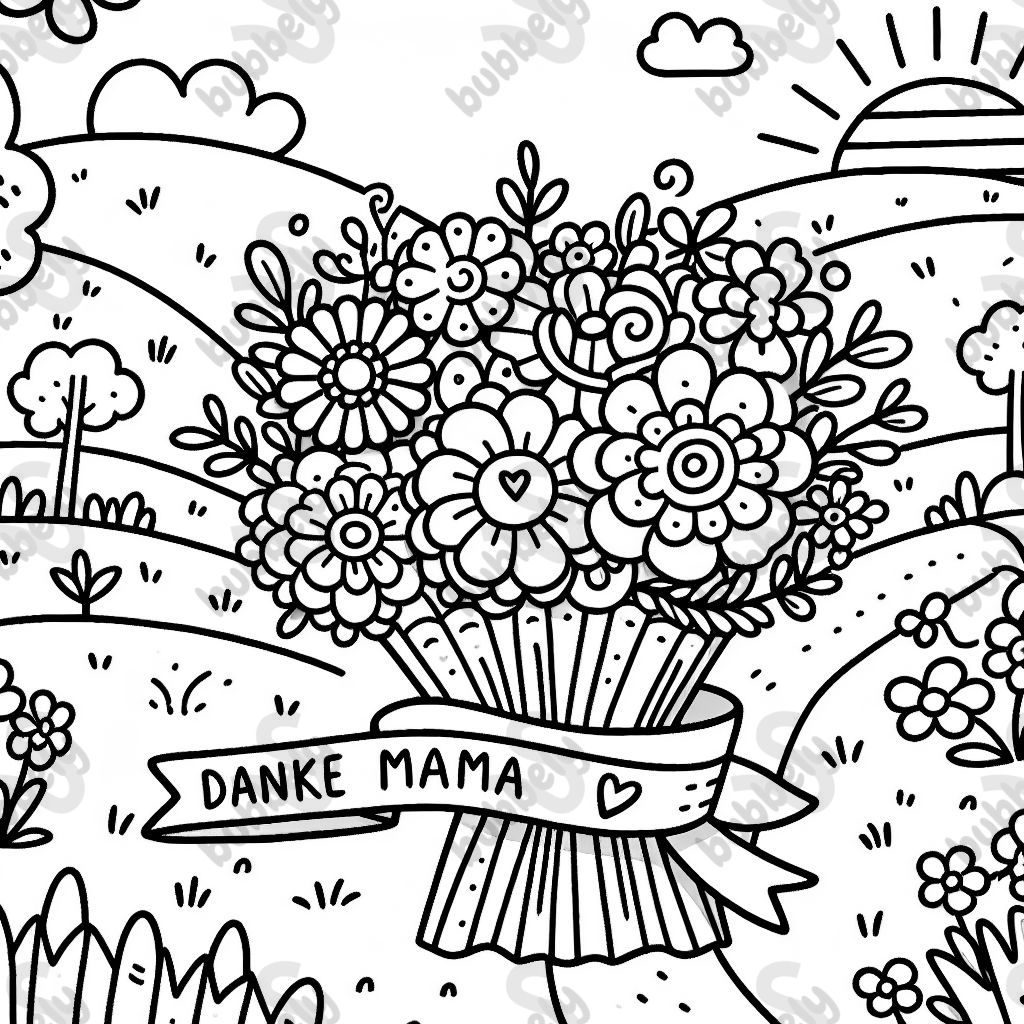 Ramo de flores con la inscripción "Gracias Mamá" Ramo de flores con la inscripción "Gracias Mamá"