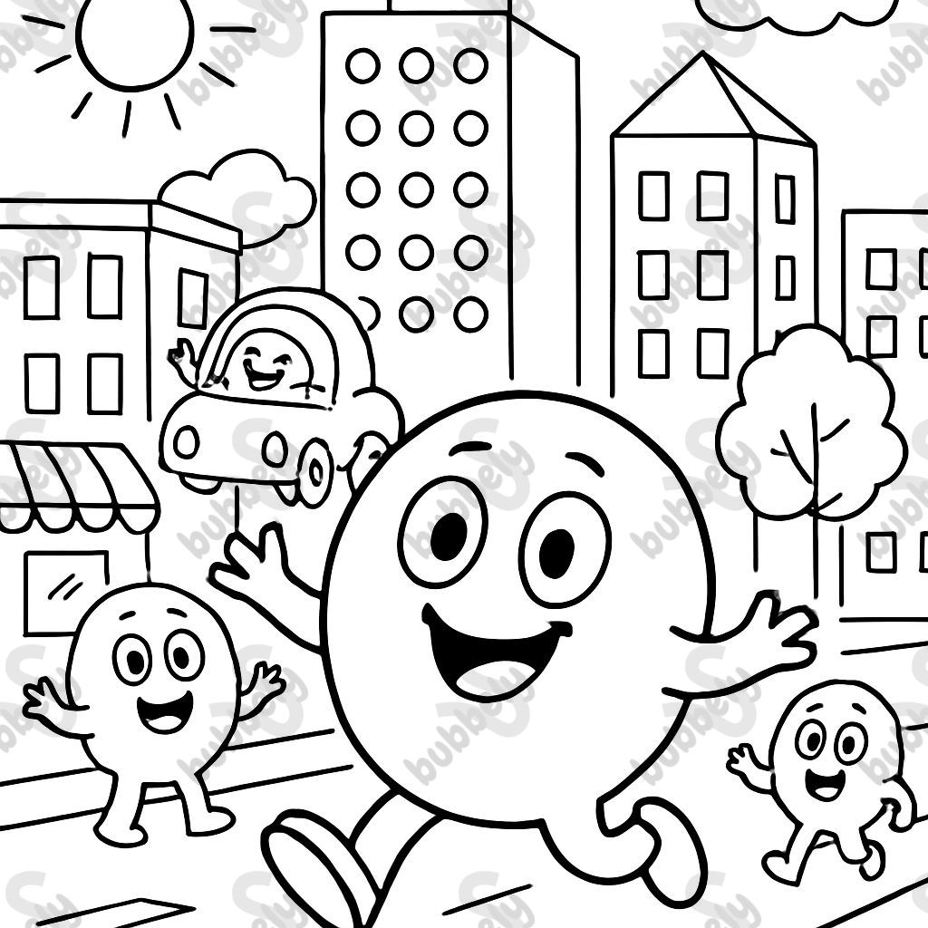 Eine Stadt, in der Zellen leben. Eine Stadt, in der Zellen leben.