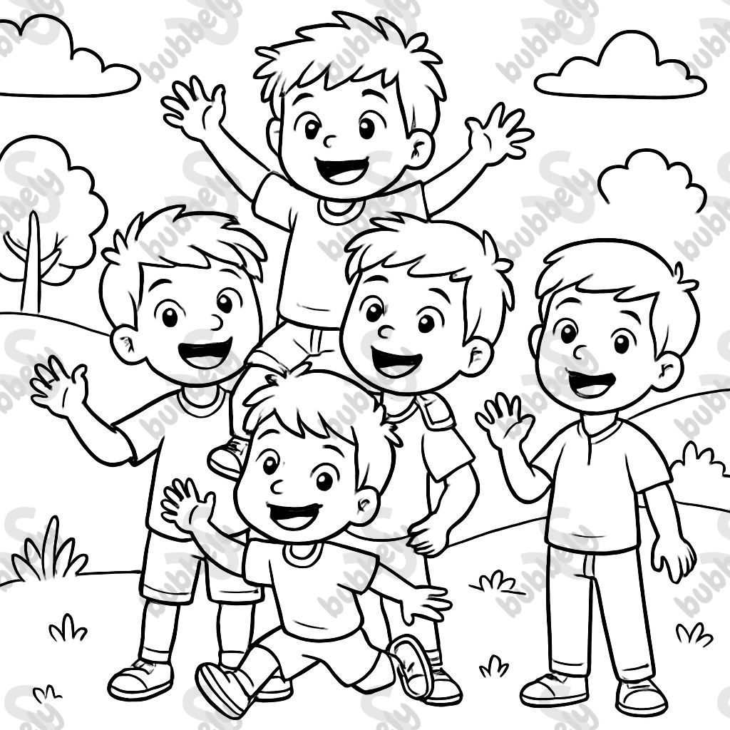 5 Jungen-Cousins 5 Jungen-Cousins