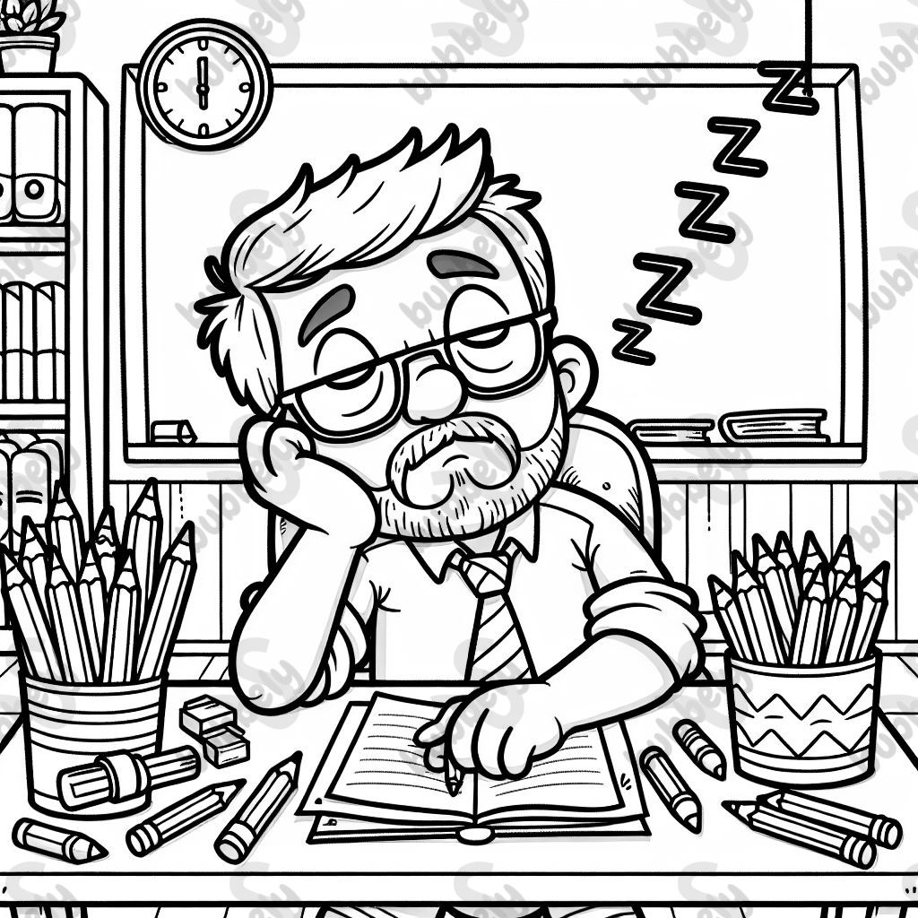 professeur fatigué professeur fatigué