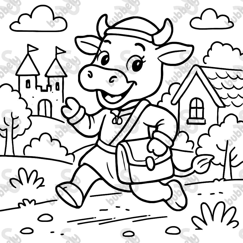 Un mignon portefeuille de vache de l'époque médiévale Un mignon portefeuille de vache de l'époque médiévale