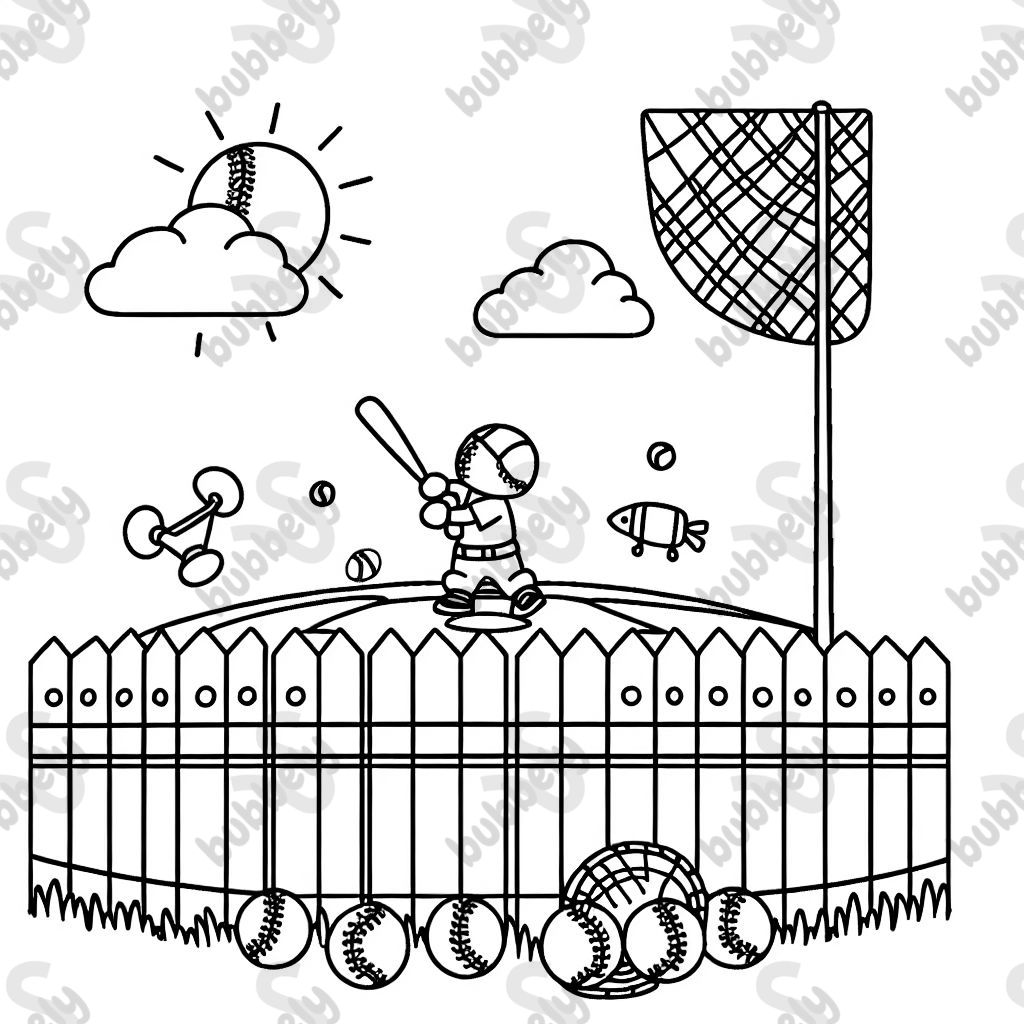 un campo de béisbol un campo de béisbol