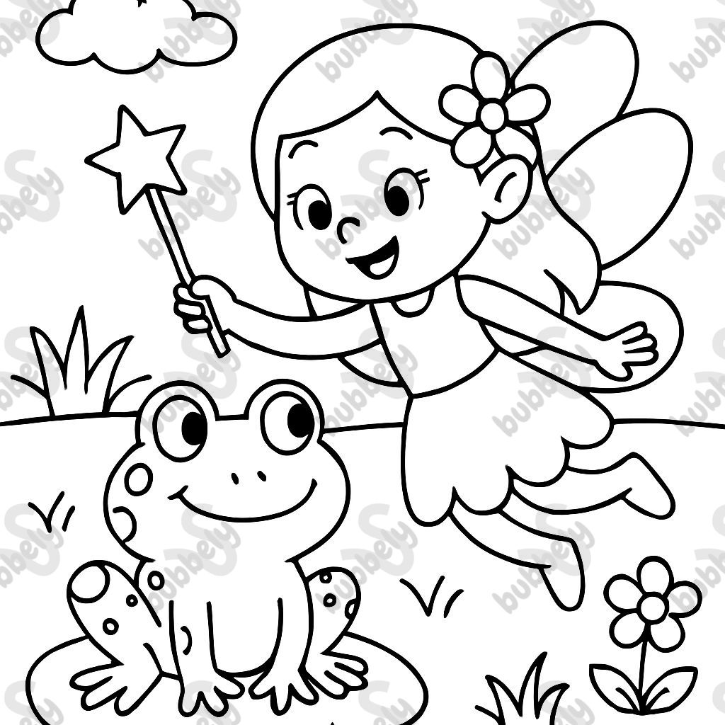 grenouille et fée grenouille et fée