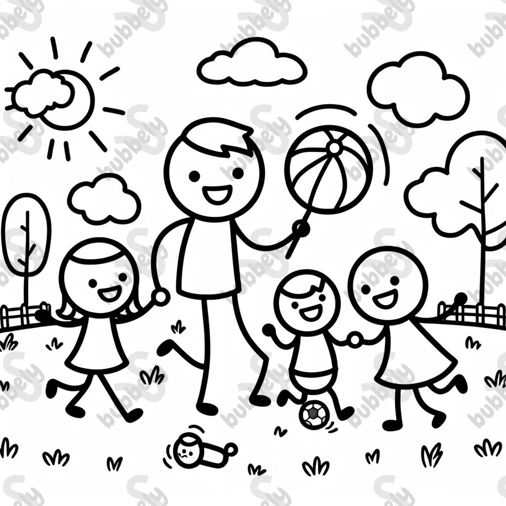familia stickman