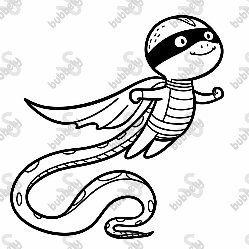 Serpiente voladora superhéroe Serpiente voladora superhéroe