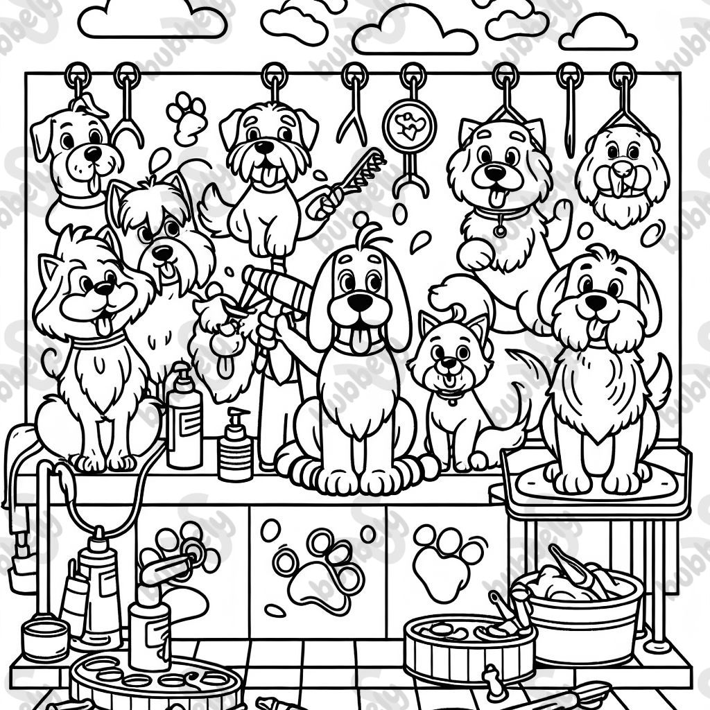 Salon de toilettage pour chiens Salon de toilettage pour chiens