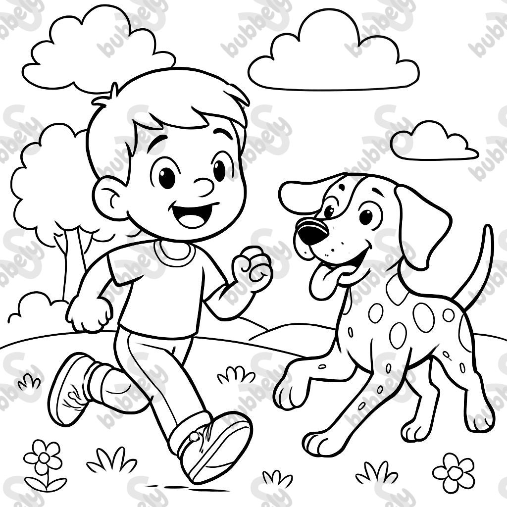 boy and germain short haired pointer dog boy and germain short haired pointer dog