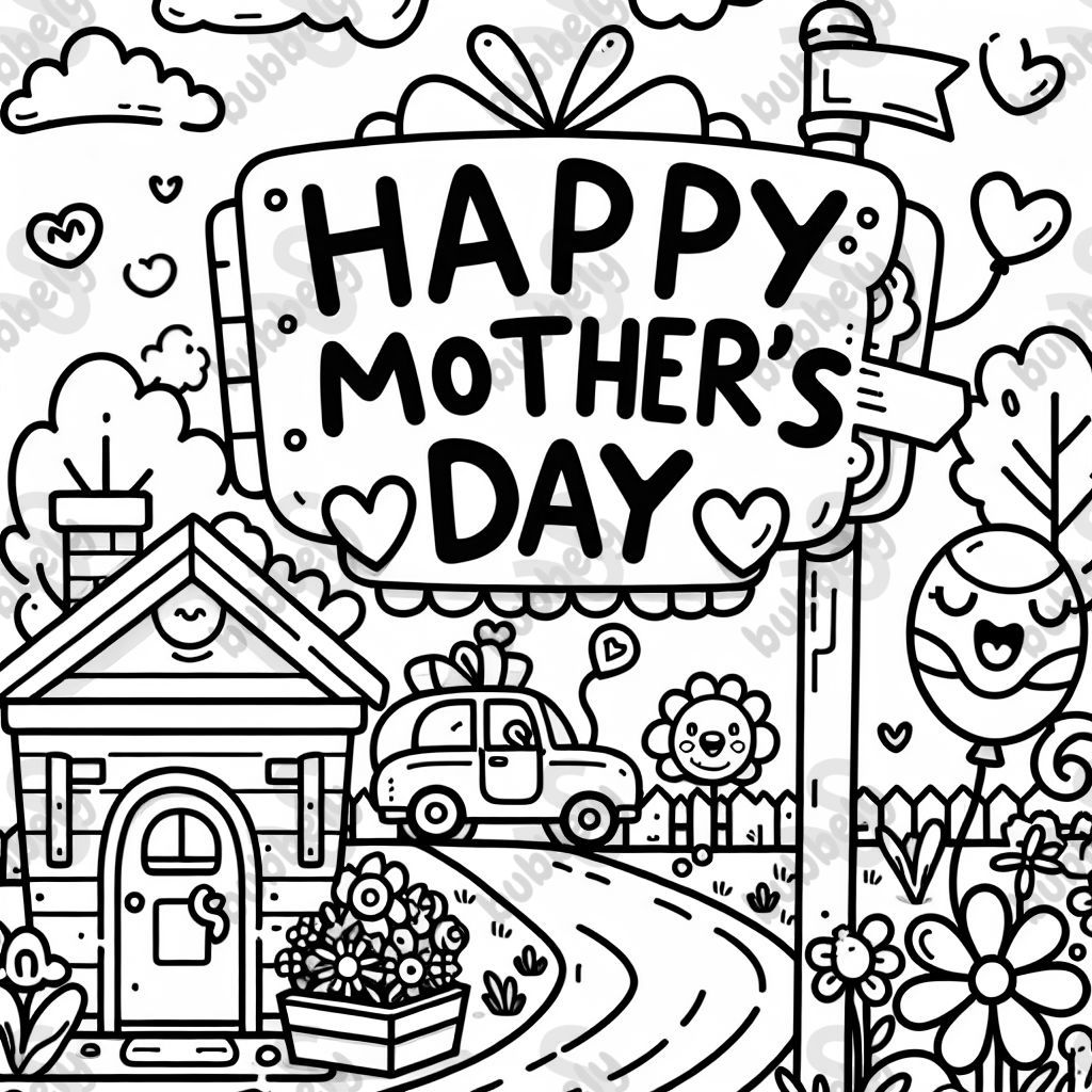 Happy Mother's Day Sign Happy Mother's Day Sign