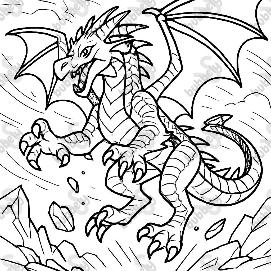 ein Eisflügel-Nachtflügel-Drachen-Hybrid namens Silberkrallen ein Eisflügel-Nachtflügel-Drachen-Hybrid namens Silberkrallen