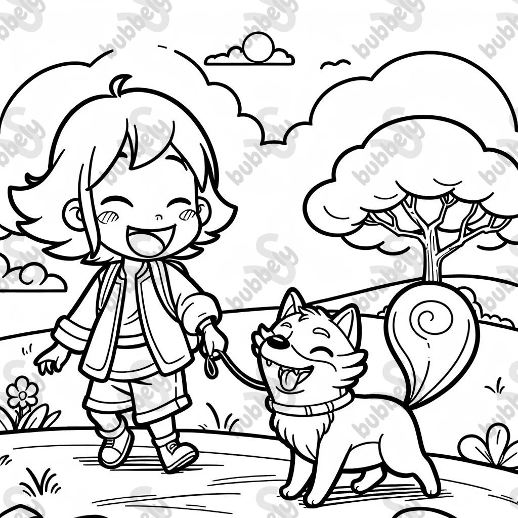 fröhliches verspieltes Tier und ein 12-jähriges Mädchen fröhliches verspieltes Tier und ein 12-jähriges Mädchen