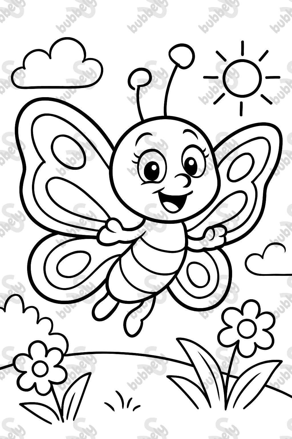 Una mariposa Una mariposa