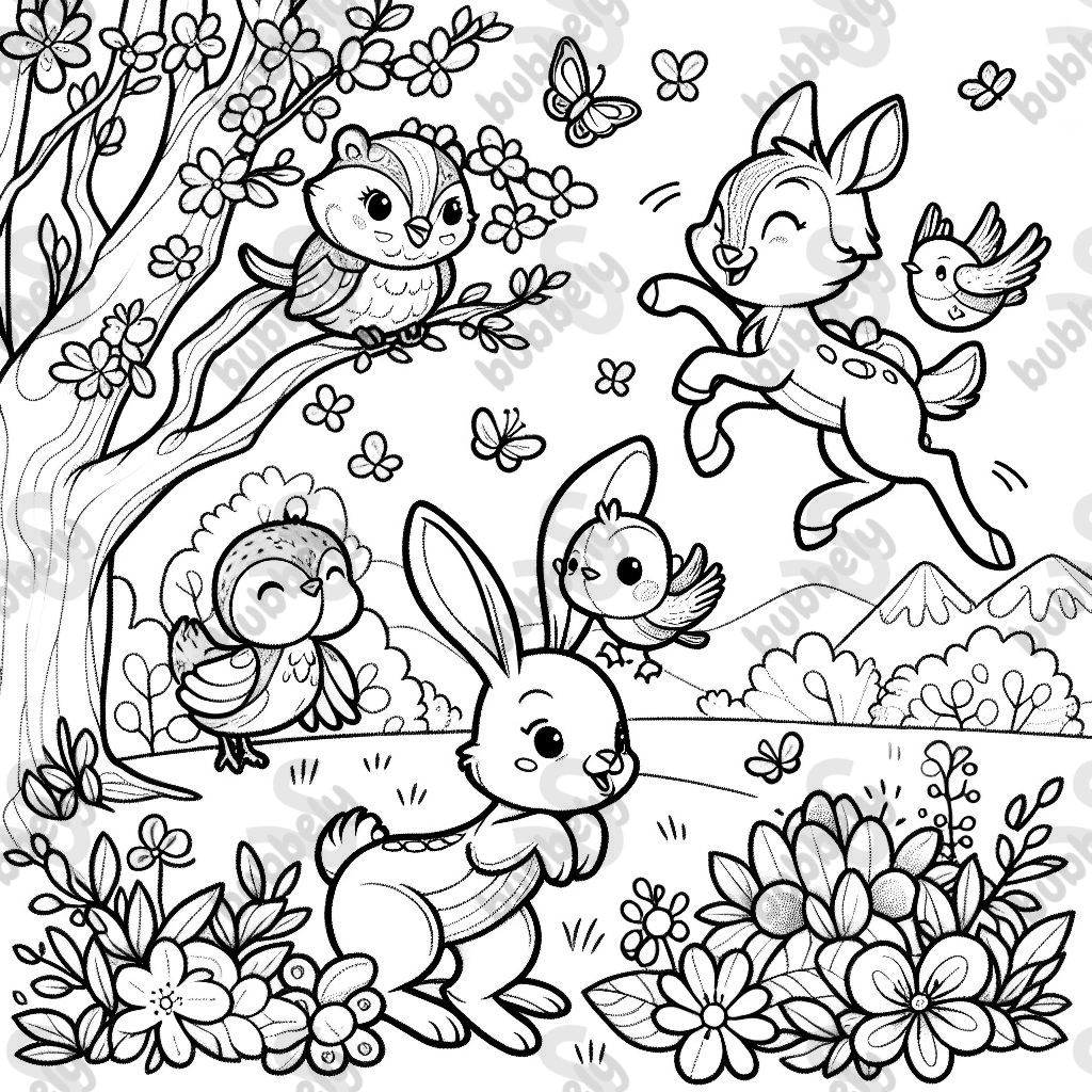 animales de primavera animales de primavera