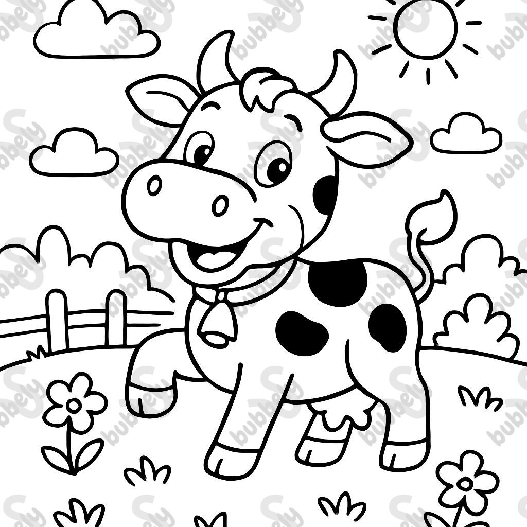 Niedliche Kuh Niedliche Kuh