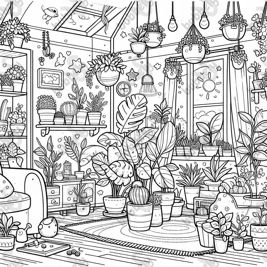 A picture of the inside of a home filled with plants. It shows a cozy atmosphere with many green plants that bring the space to life. A picture of the inside of a home filled with plants. It shows a cozy atmosphere with many green plants that bring the space to life.