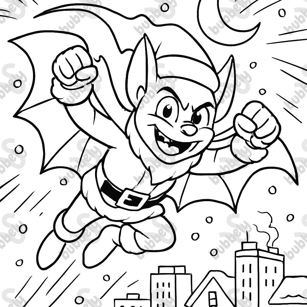 Christmas bat Christmas bat