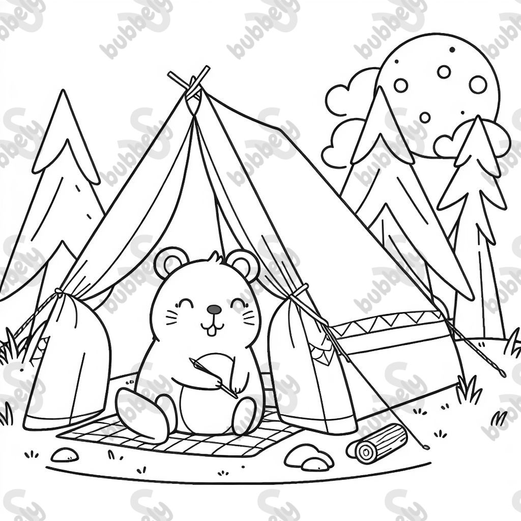 Un capibara bonito en una tienda acogedora Un capibara bonito en una tienda acogedora