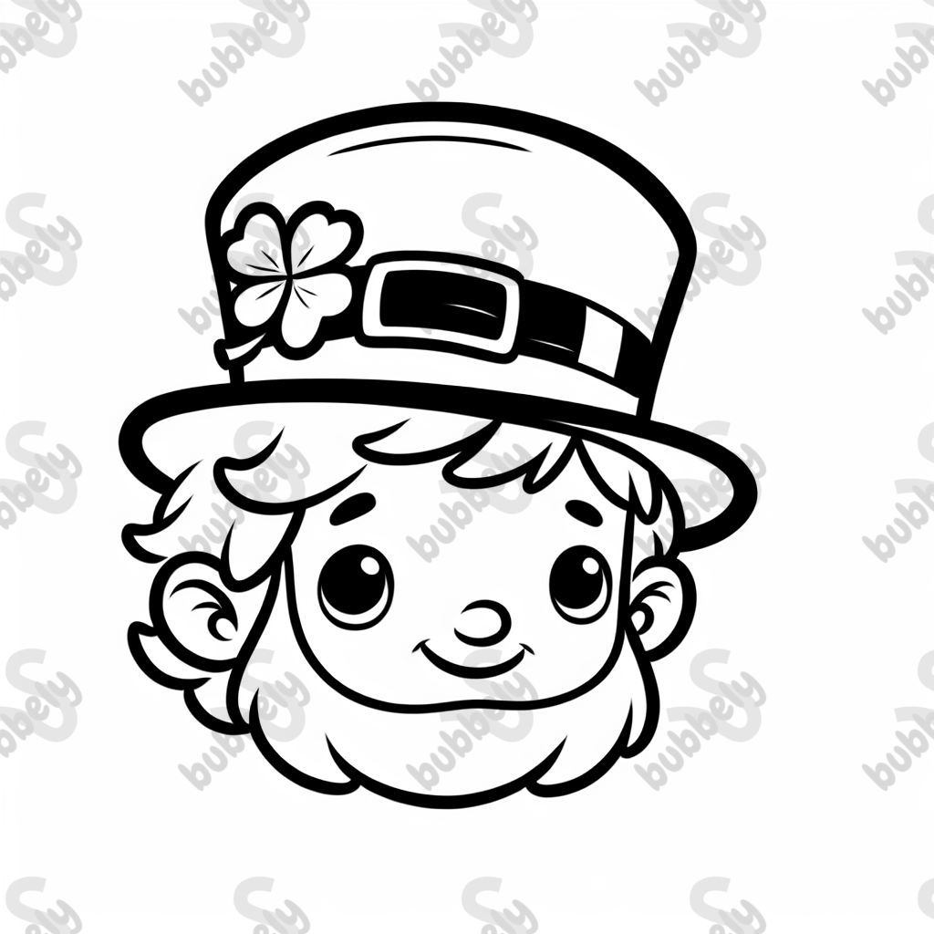 visage de leprechaun visage de leprechaun