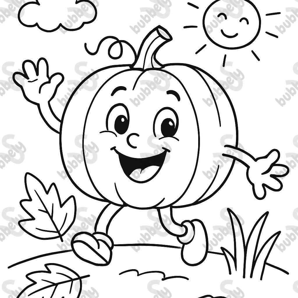 Citrouille heureuse Citrouille heureuse