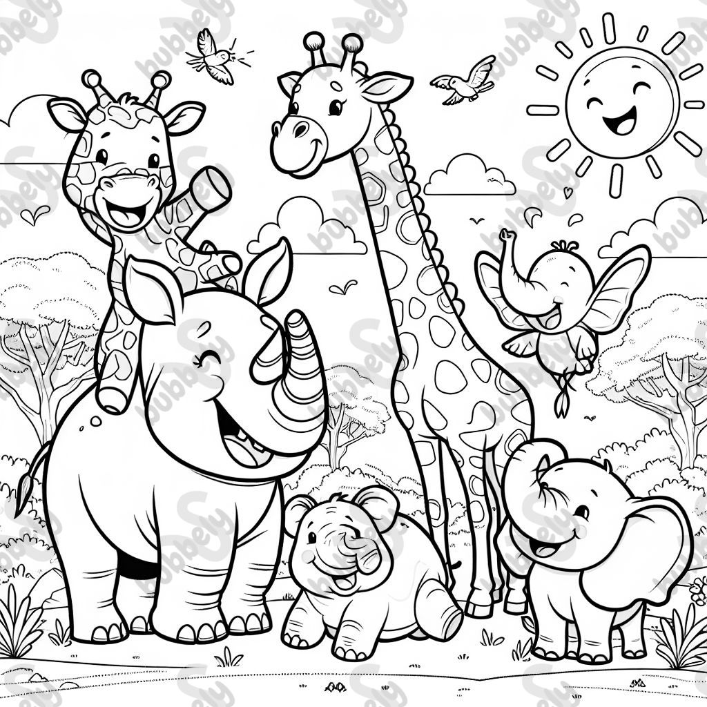 animales de safari animales de safari