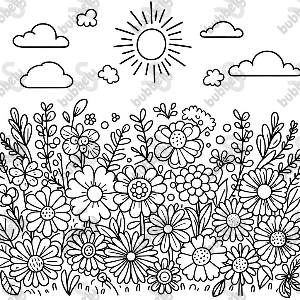 flores de primavera detalladas flores de primavera detalladas