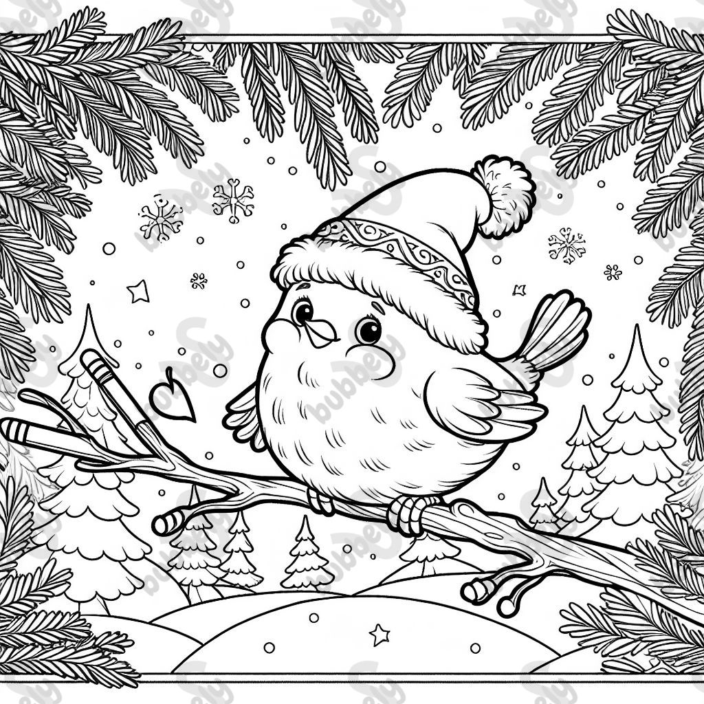 xmas bird