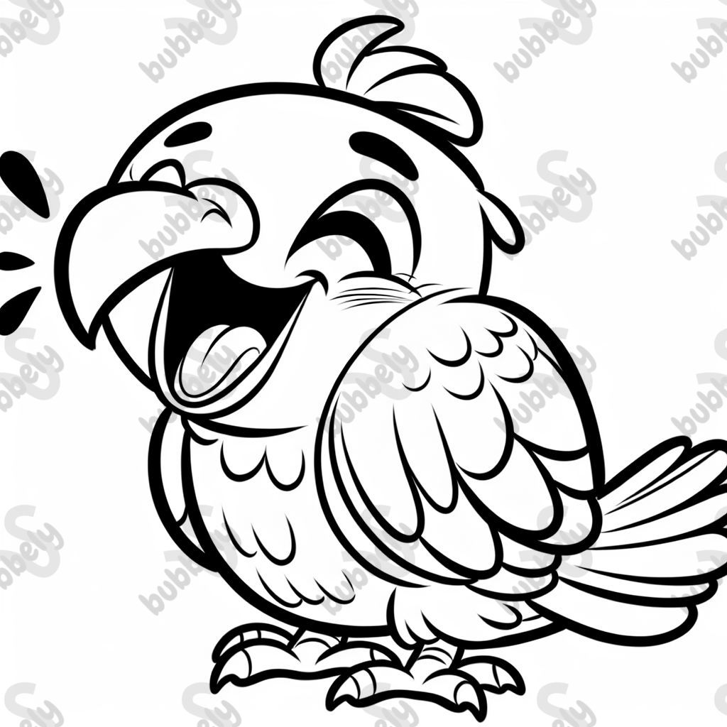 Un conure en train de rire. Un conure en train de rire.