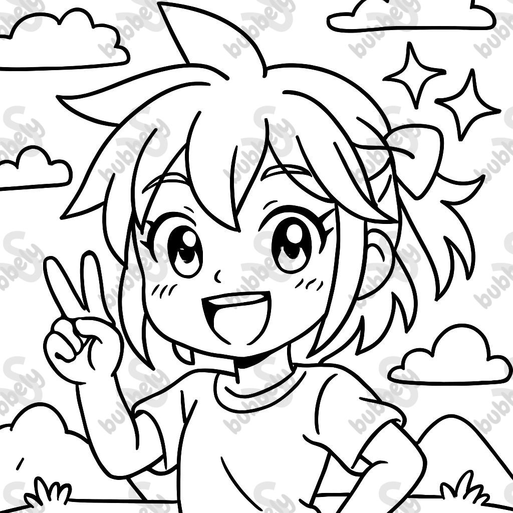 visage d'anime visage d'anime