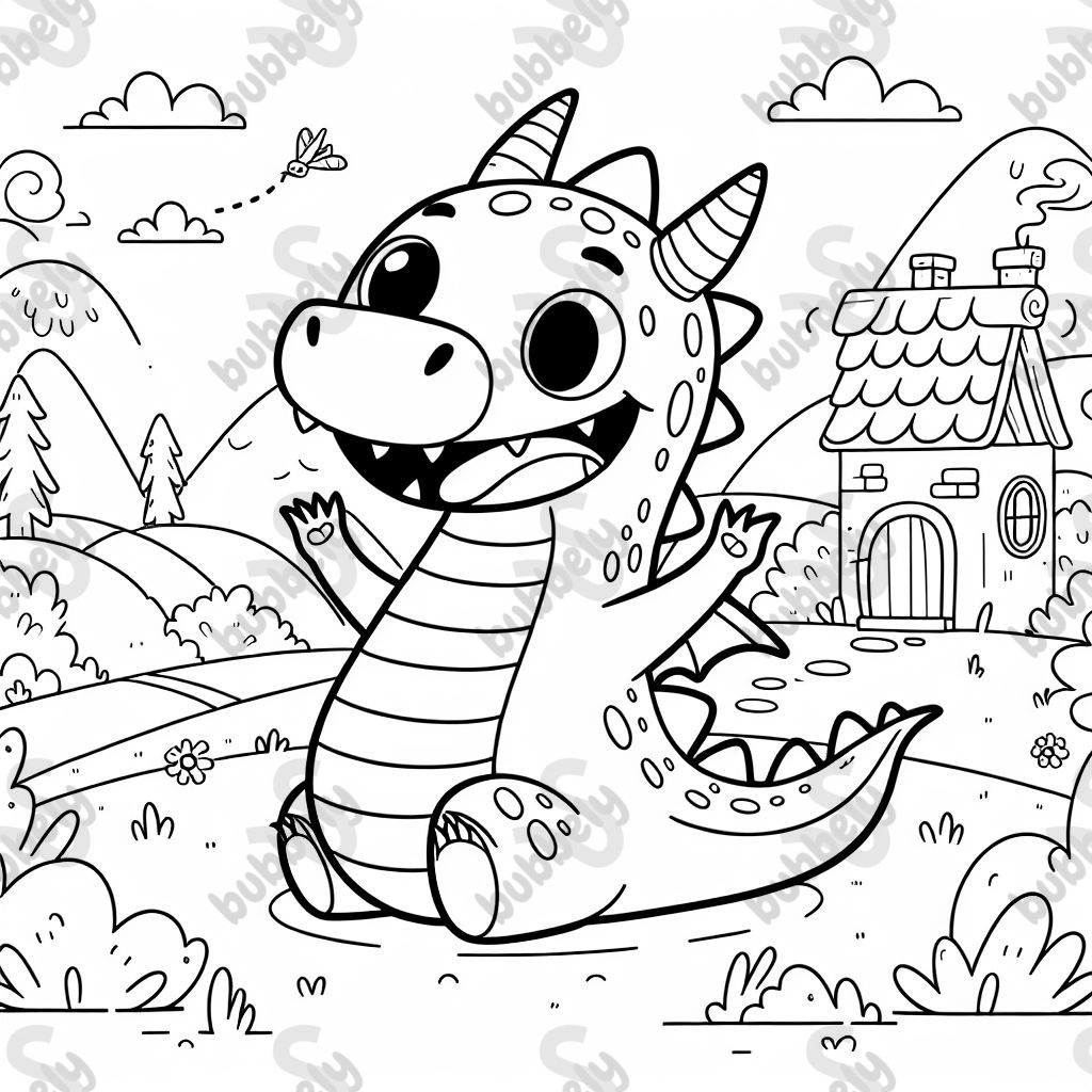 ein lustiger Drache ein lustiger Drache