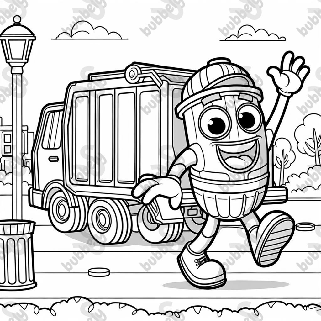 trash truck dancing trash truck dancing