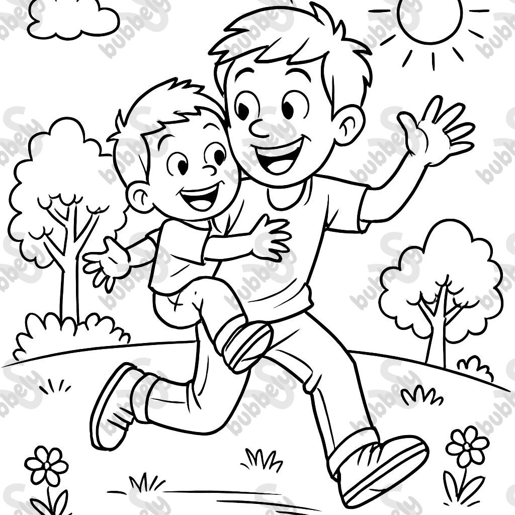 un hermano pequeño y su hermano mayor un hermano pequeño y su hermano mayor