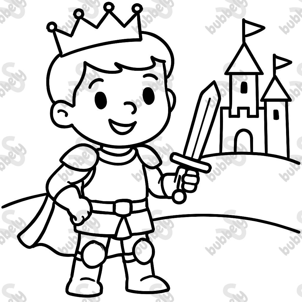 A prince in armor A prince in armor