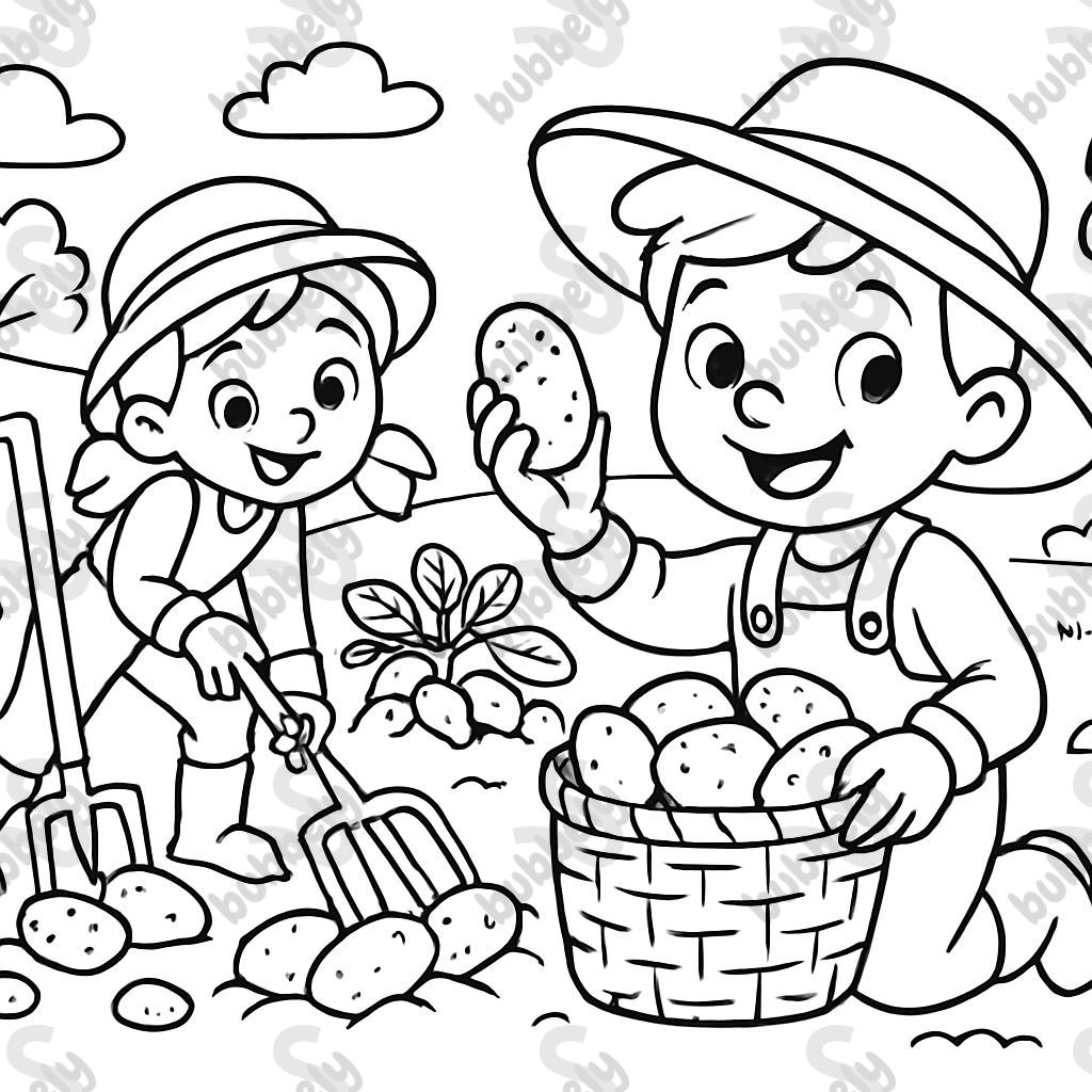 Cosecha de patatas Cosecha de patatas