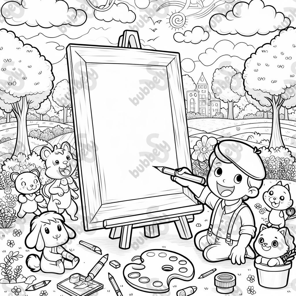 Leere Leinwand Leere Leinwand