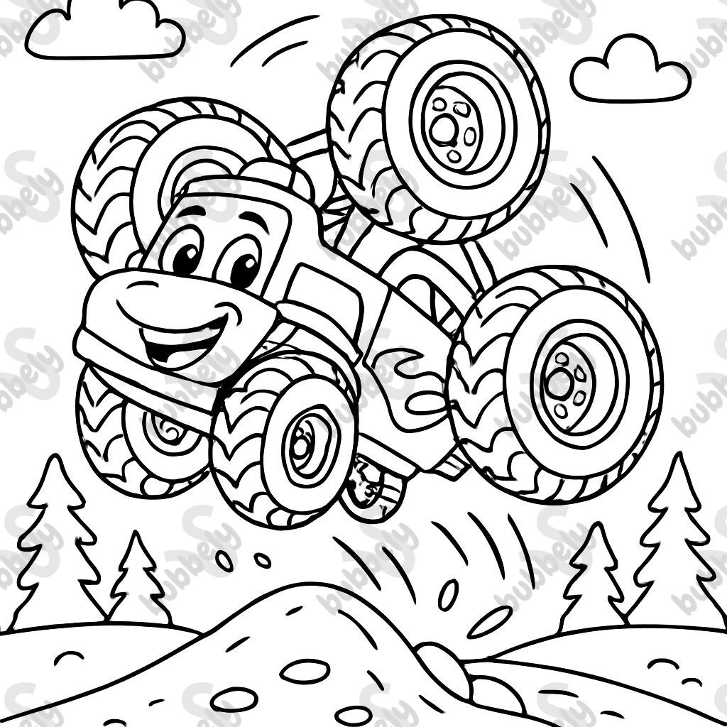 camión monstruo haciendo un salto mortal hacia atrás camión monstruo haciendo un salto mortal hacia atrás