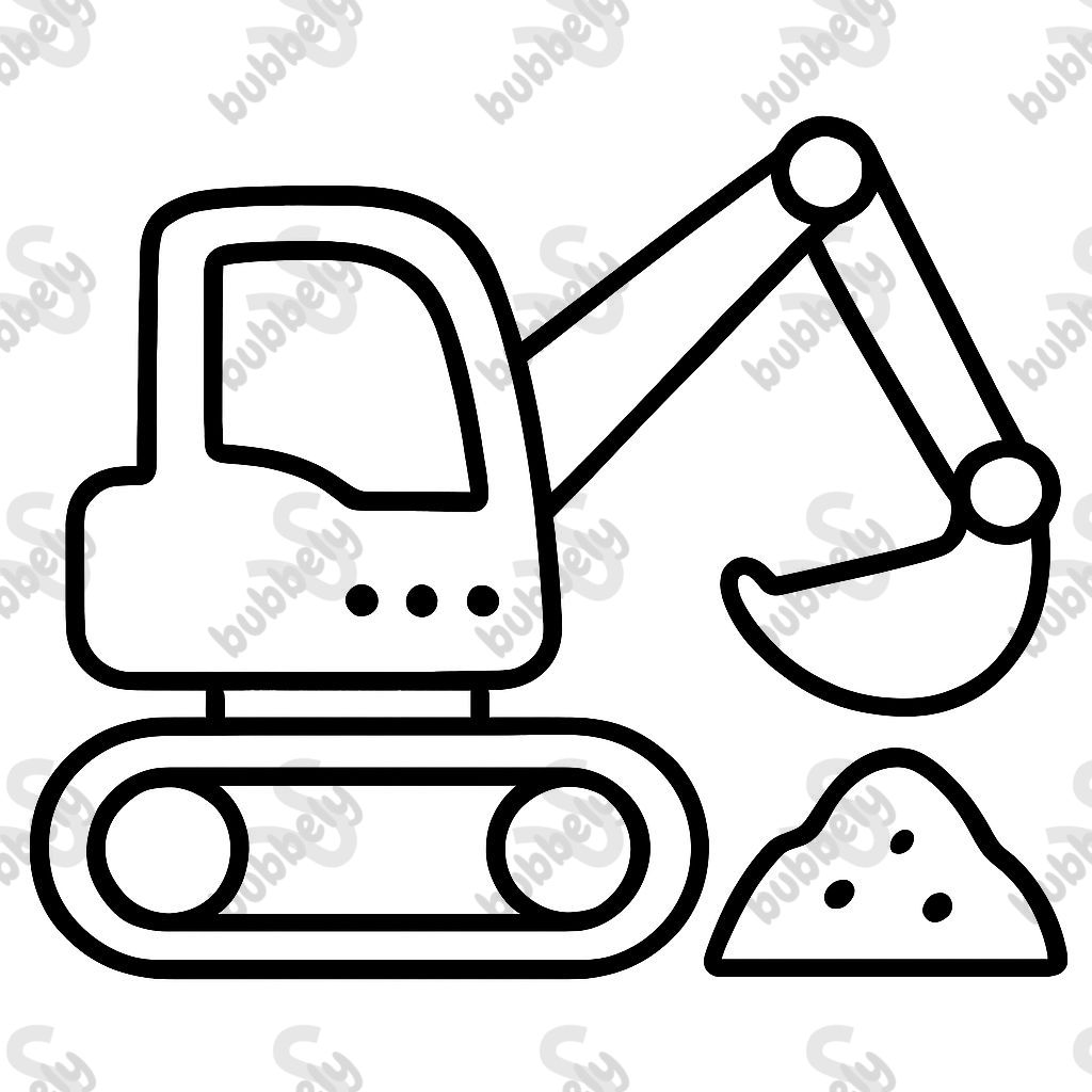 Un excavateur Un excavateur