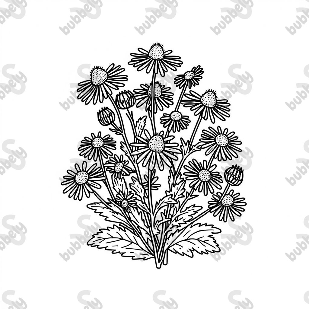 Diagramm für Arnika montana Diagramm für Arnika montana