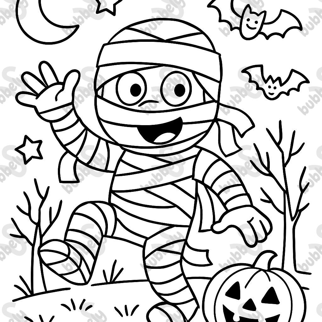 momia de Halloween momia de Halloween