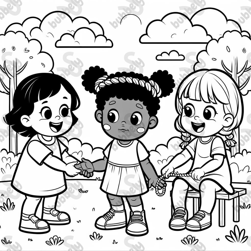 3 year old and 1 year old girls playing. 3 year old and 1 year old girls playing.