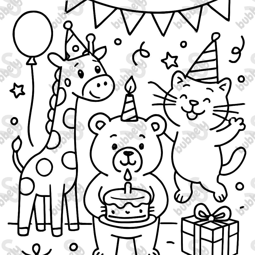 animaux d'anniversaire animaux d'anniversaire