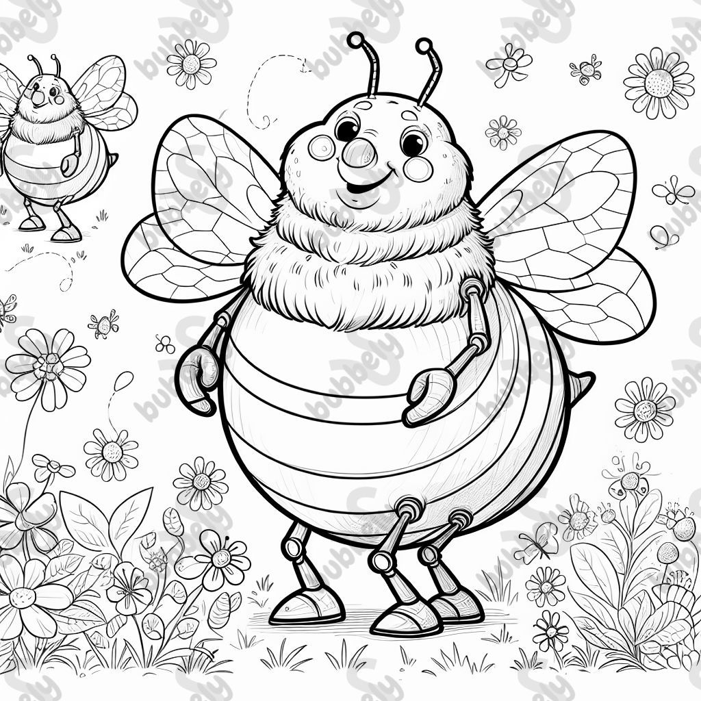 Eine mutierte Riesenbiene