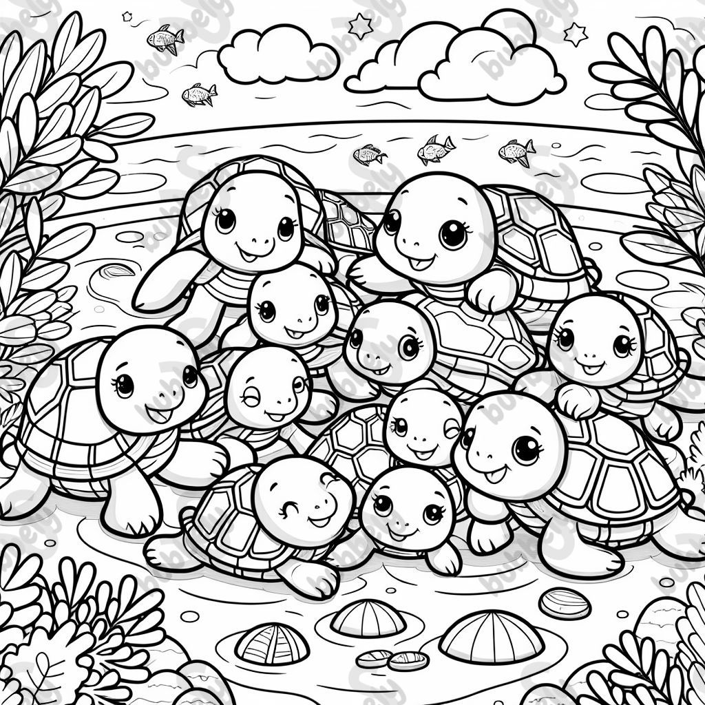 Ganz viele Schildkröten Ganz viele Schildkröten