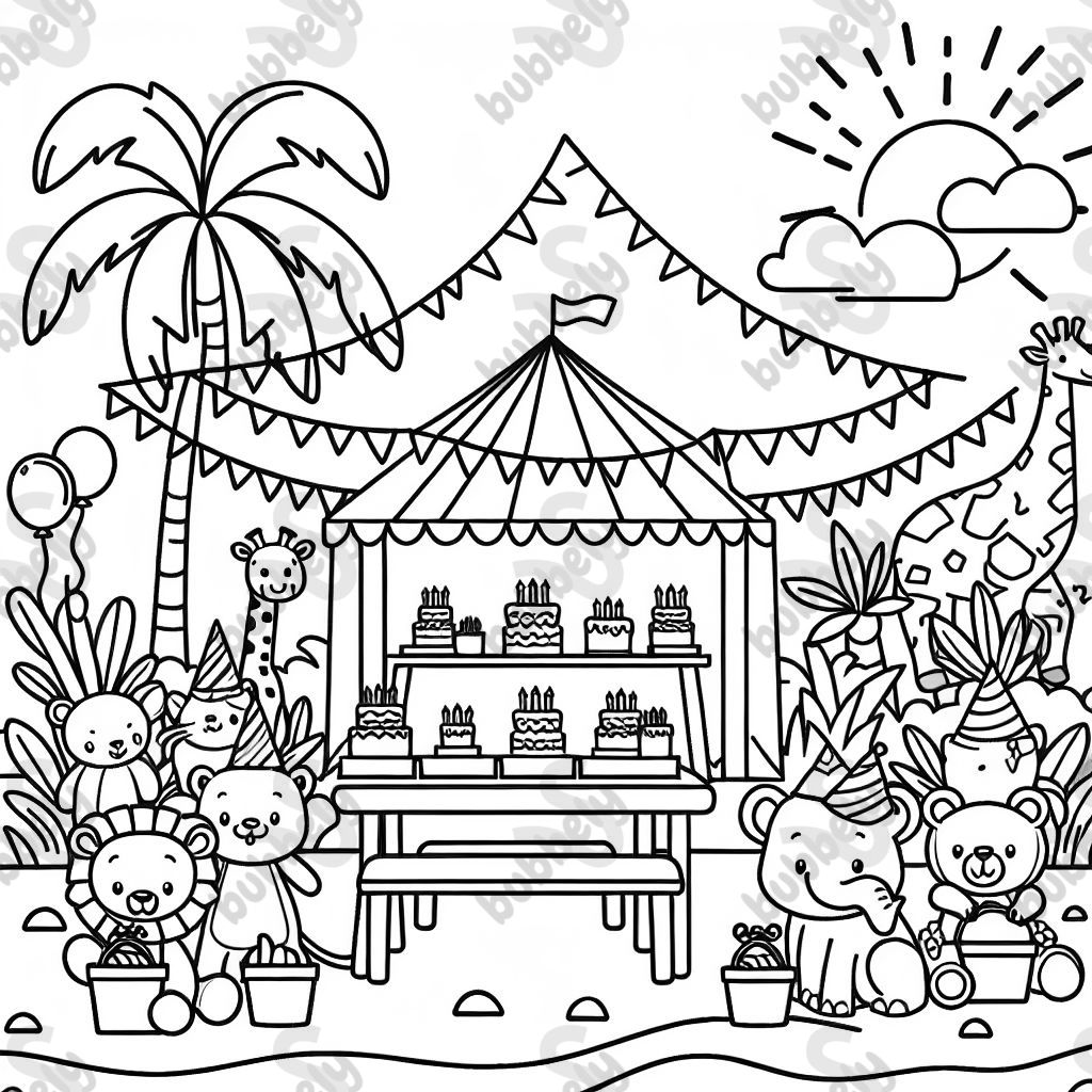 Safari birthday party Safari birthday party