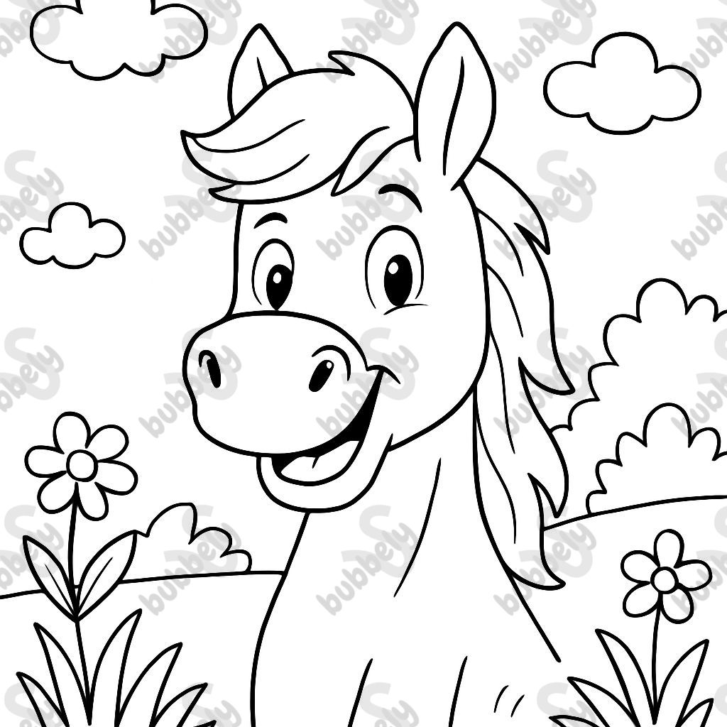 pferdekopf von vorne recht und links mähne pferdekopf von vorne recht und links mähne