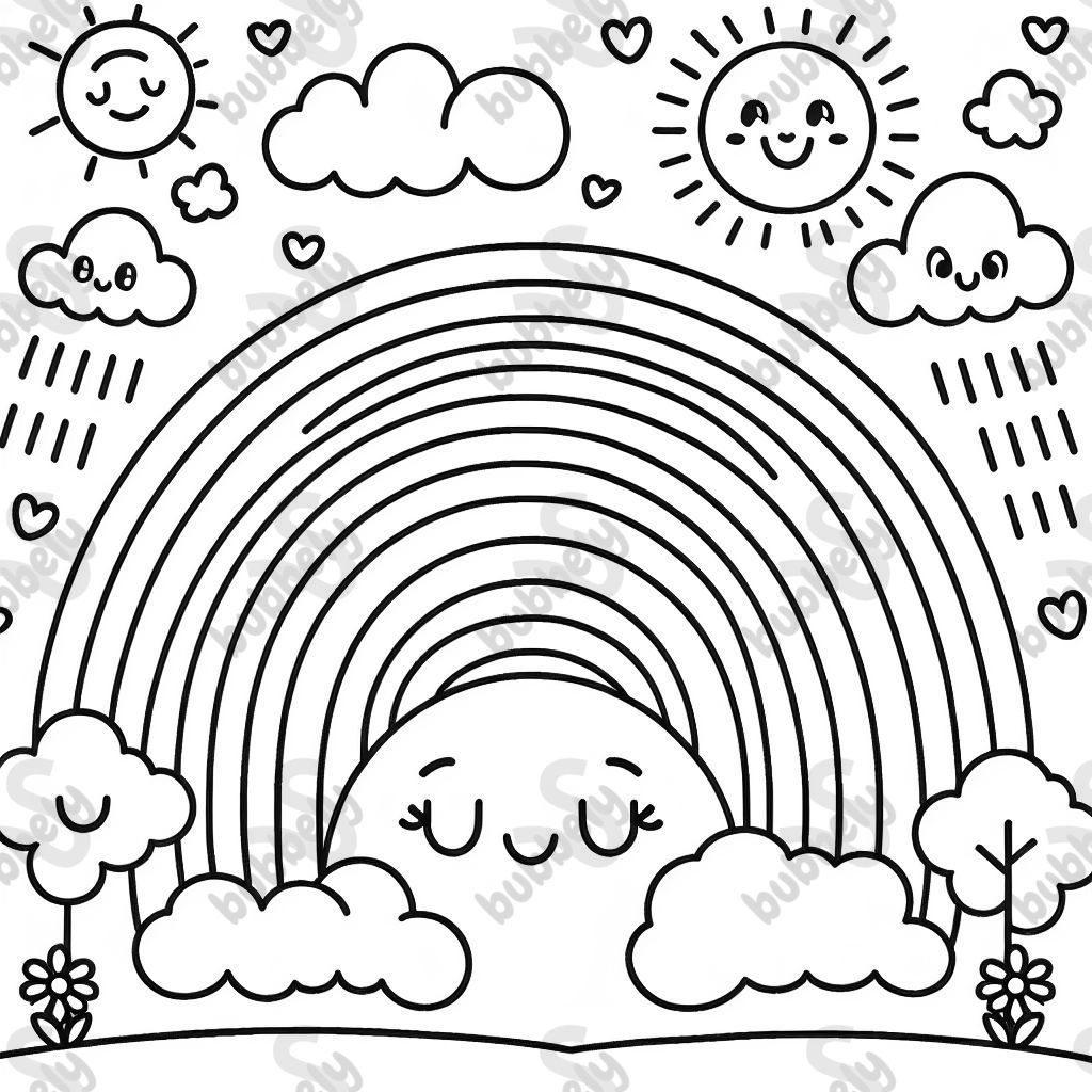 arc-en-ciels souriants arc-en-ciels souriants